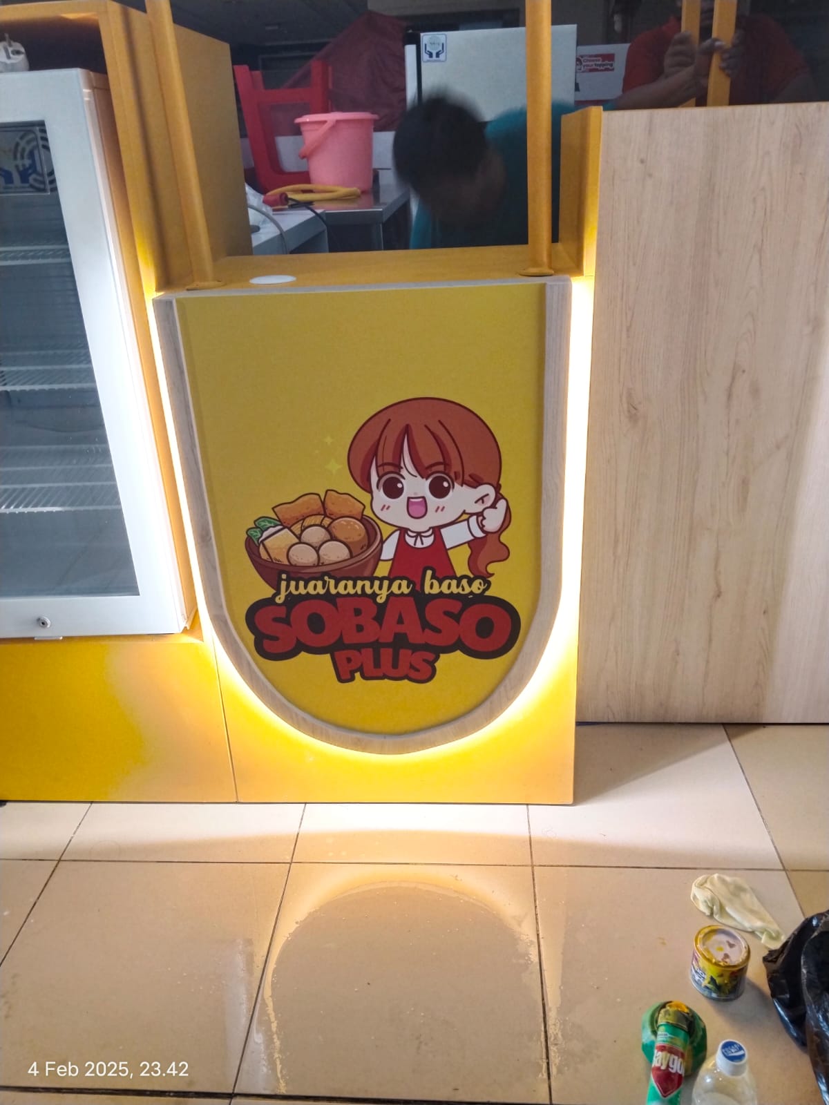 Signage Outlet Kuliner